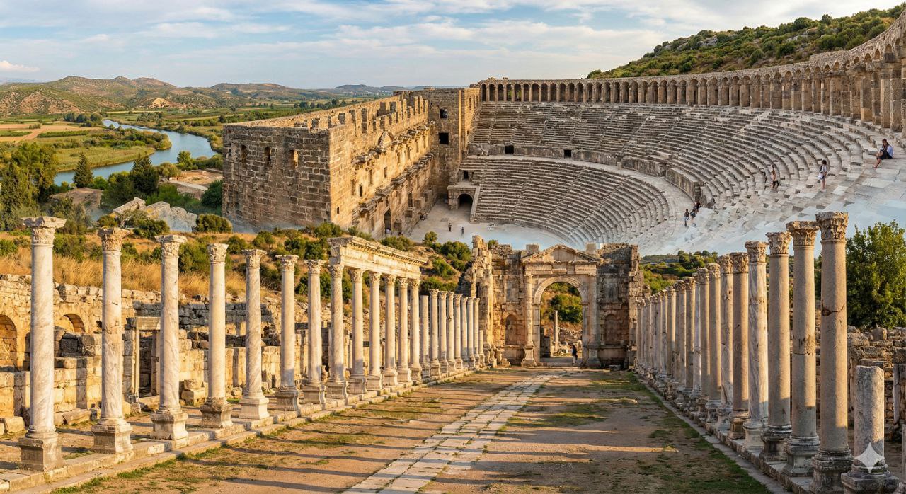 Perge Aspendos Side & Manavgat Waterfall